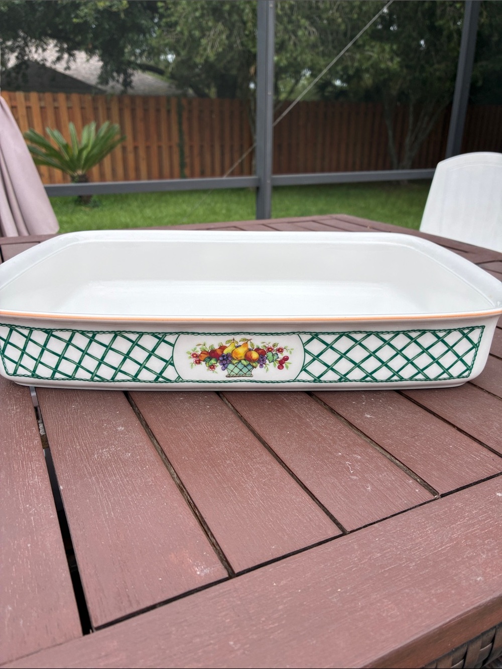 Villeroy & Boch Basket Collection 10 x 14 Rectangular Baking Dish
